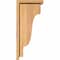 Ekena Millwork Newport Smooth Corbel w/Backplate, Western Red Cedar, 7 1/2"W x 10"D x 22"H COR08X10X22NEW01SWR - alternate 2